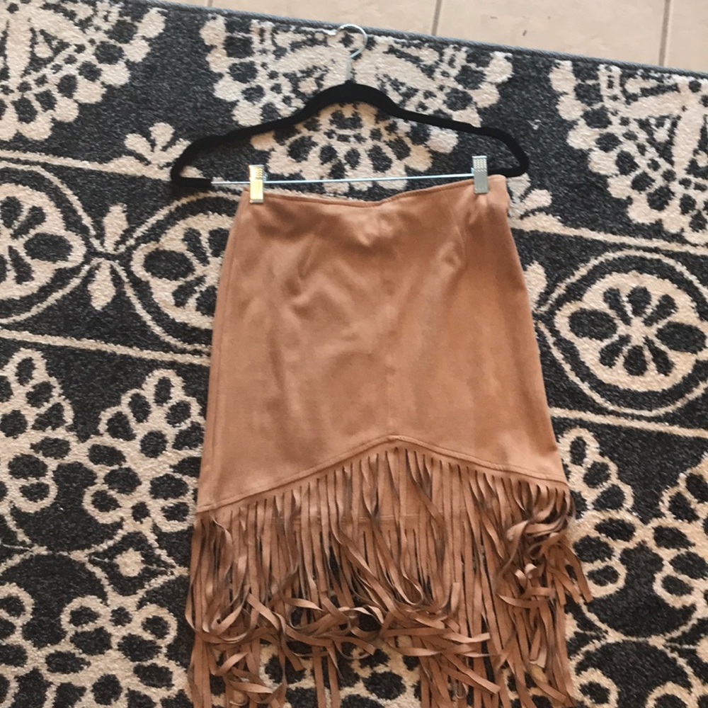 Brown skirt